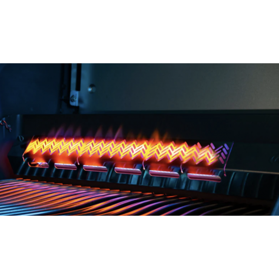 Grill gazowy Napoleon Rogue PRO-S 625 z palnikiem do steków 800°C i do rożna czarny (2025)